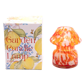 Garden Candle Lamp: Blood Orange Fleck