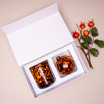 Bauble Gift Set: Leopard Print