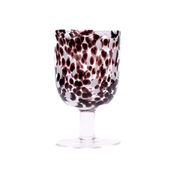 Red wine glass