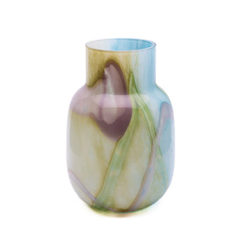 Small Pastel Swirl Vase