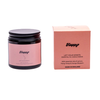 Essential Oil Candle: Happy