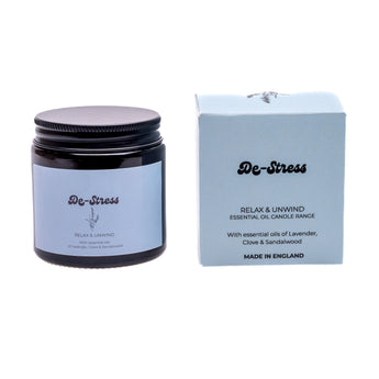 Essential Oil Candle: De-Stress