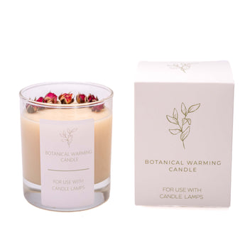 Botanical Wickless Candle For Candle Lamps : Velvet Rose & Oud