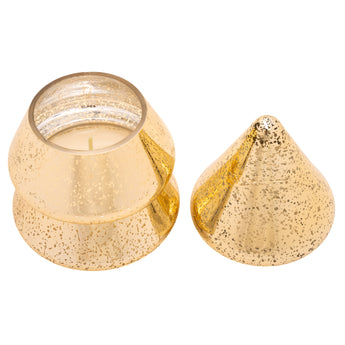 Christmas Tree candle: Regal Gold